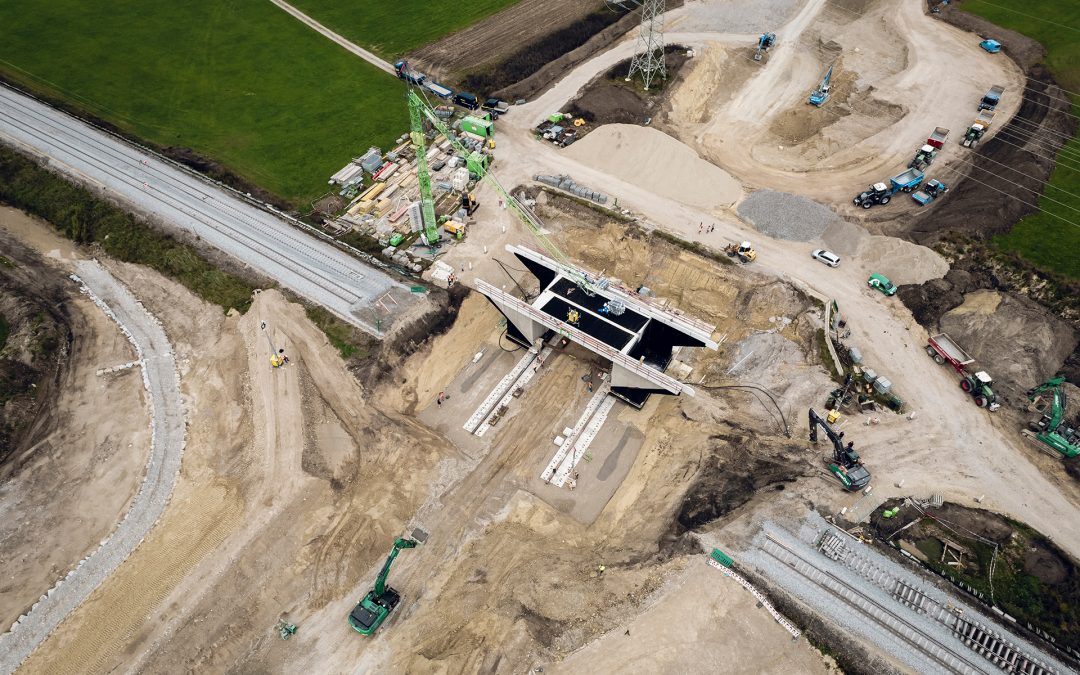 Brückeneinschub Ruderatshofen