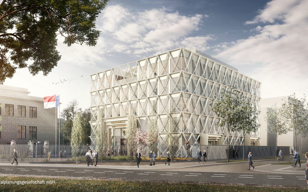 Fertigstellung Rohbau Indonesische Botschaft