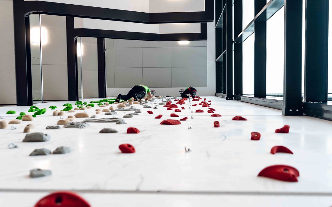 Opening of the Mindelheim climbing wall