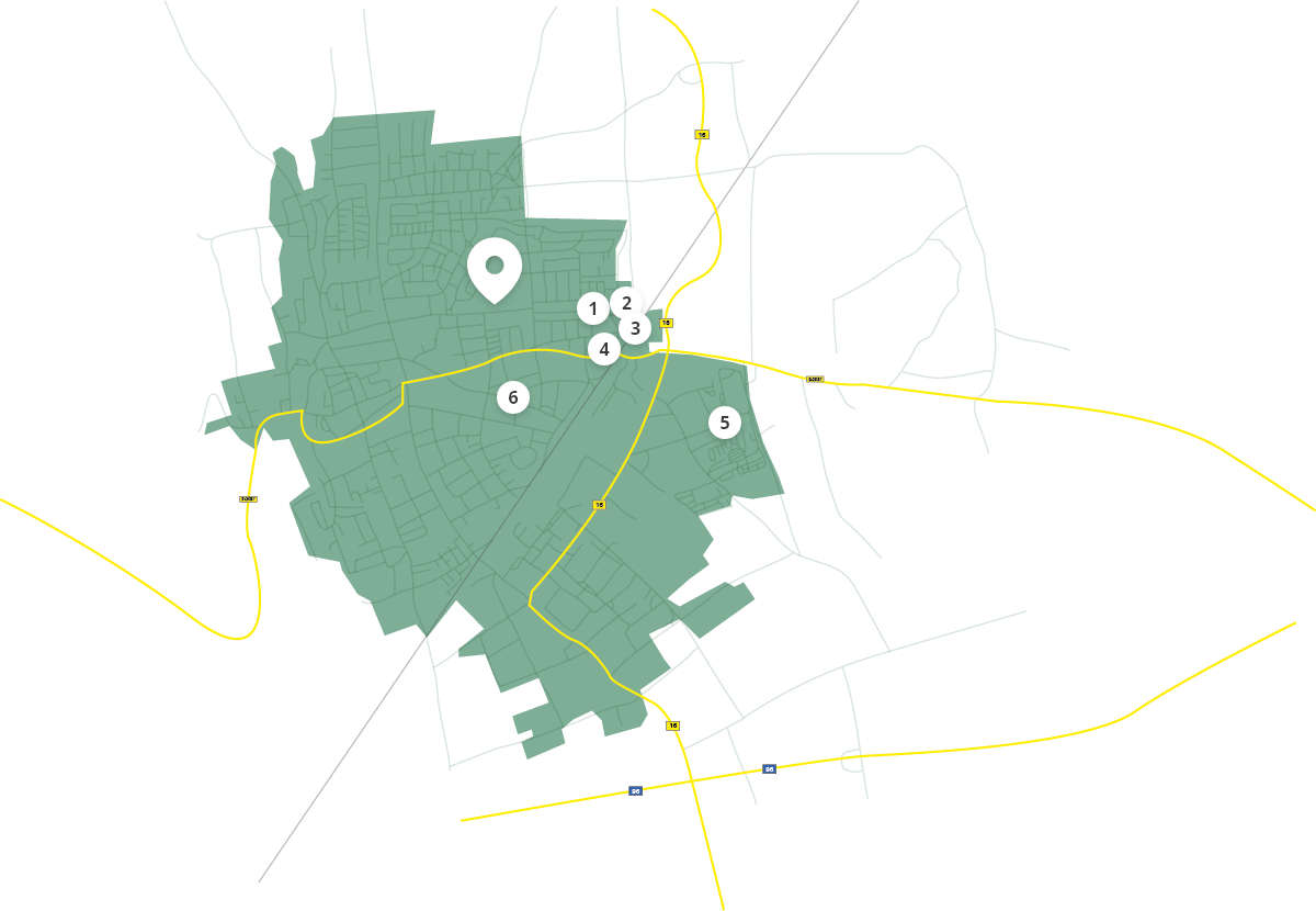 Map Mindelheim
